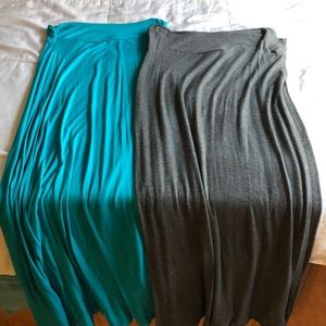 2 long skirts